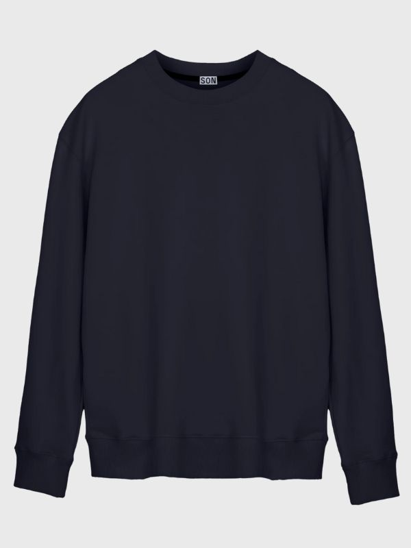 Custom drop shoulder sweatshirt